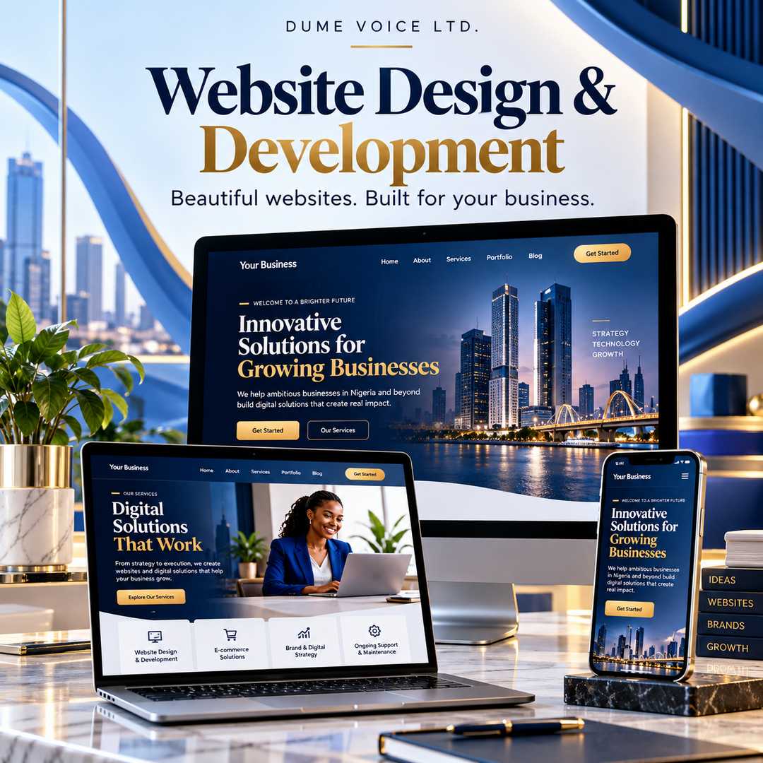 Website design & development